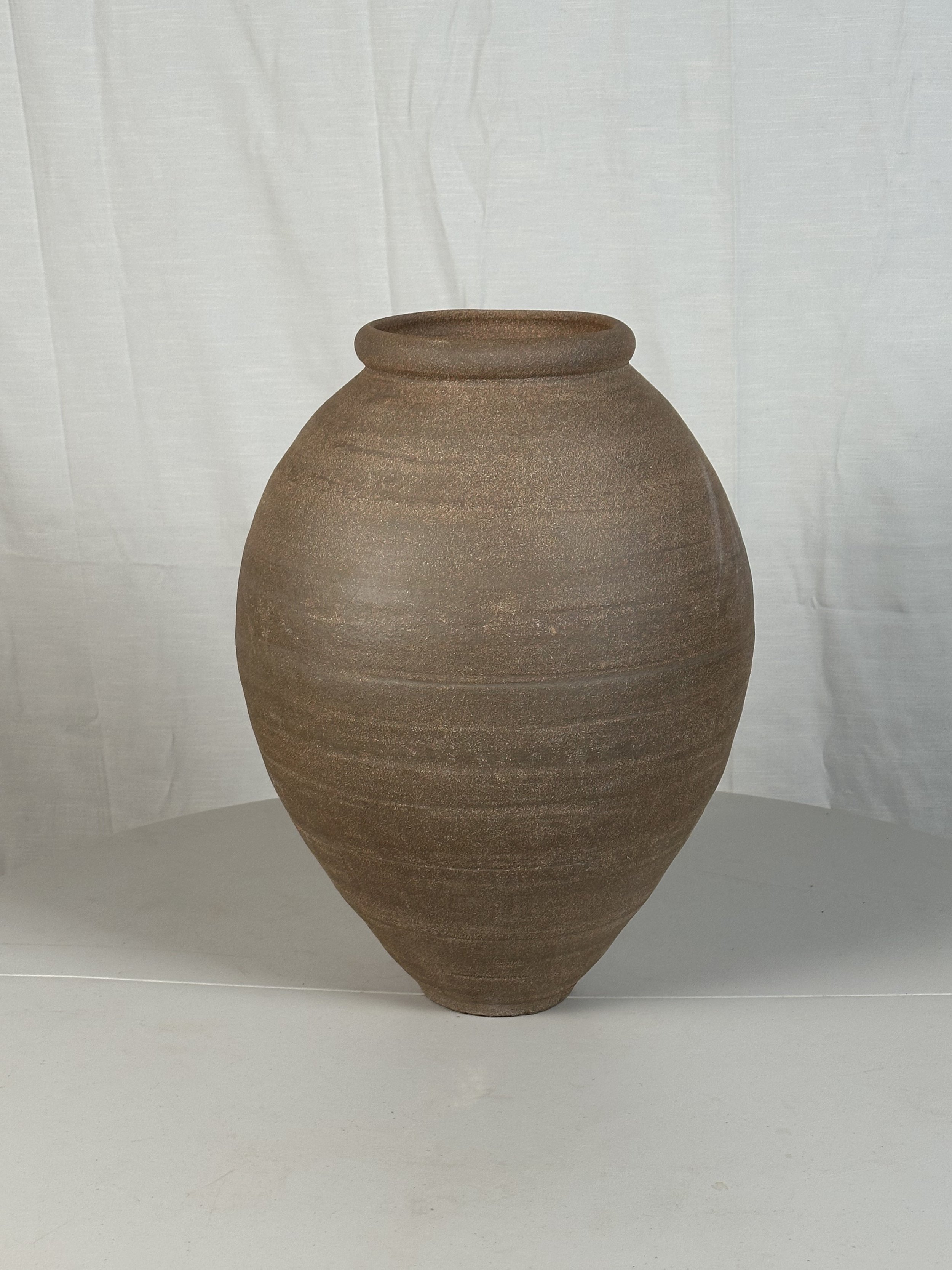 2. Cocoon jar  24"h, 18"w