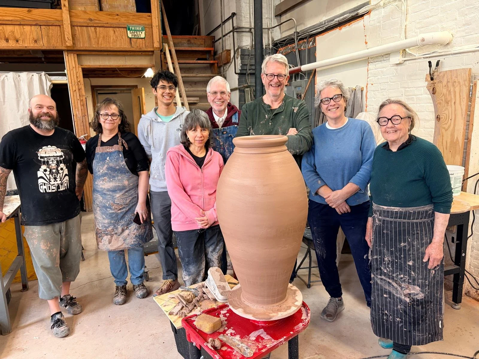 March Workshop Notes — Seven Pots, Seven People, One Very Good Week