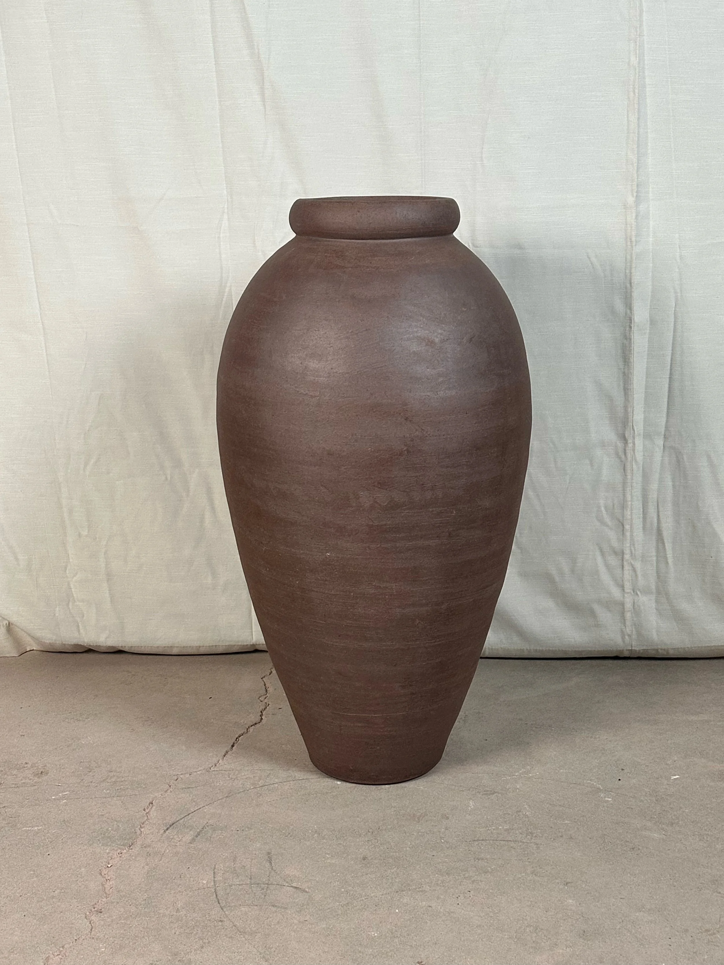 9. Stately jar  41"h, 22"w
