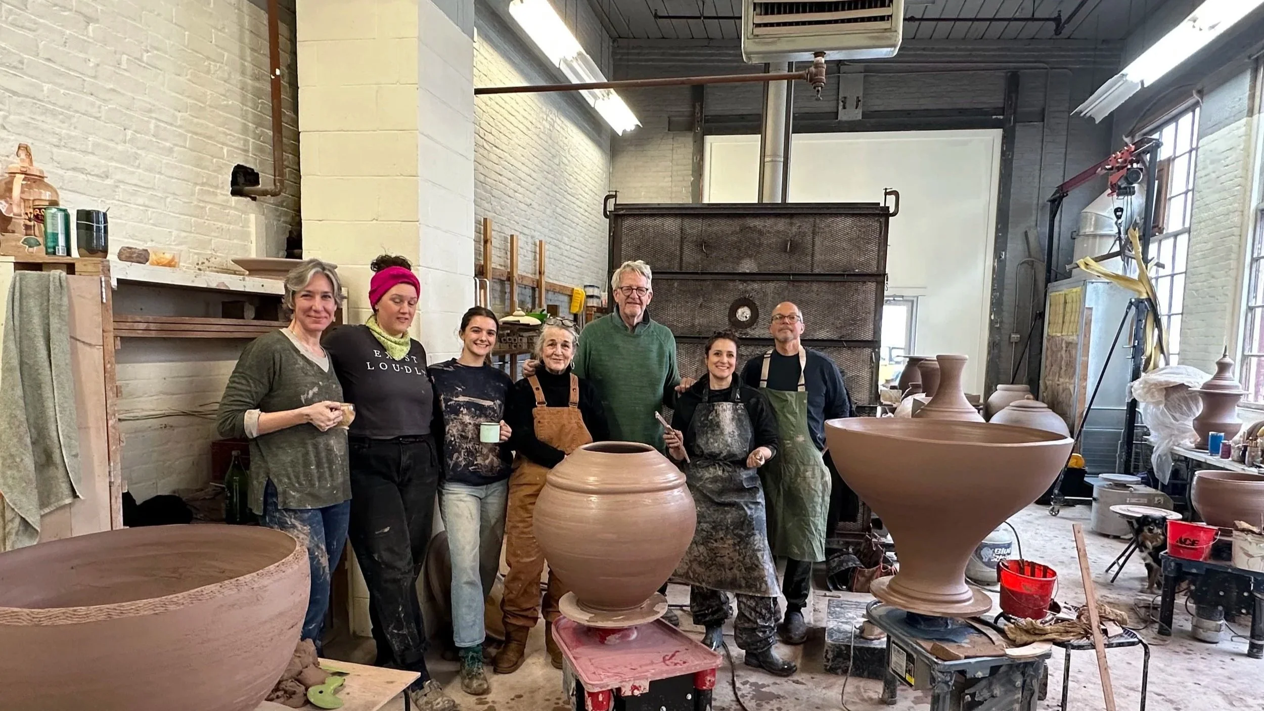 An image of Stephen Procter with a workshop participants