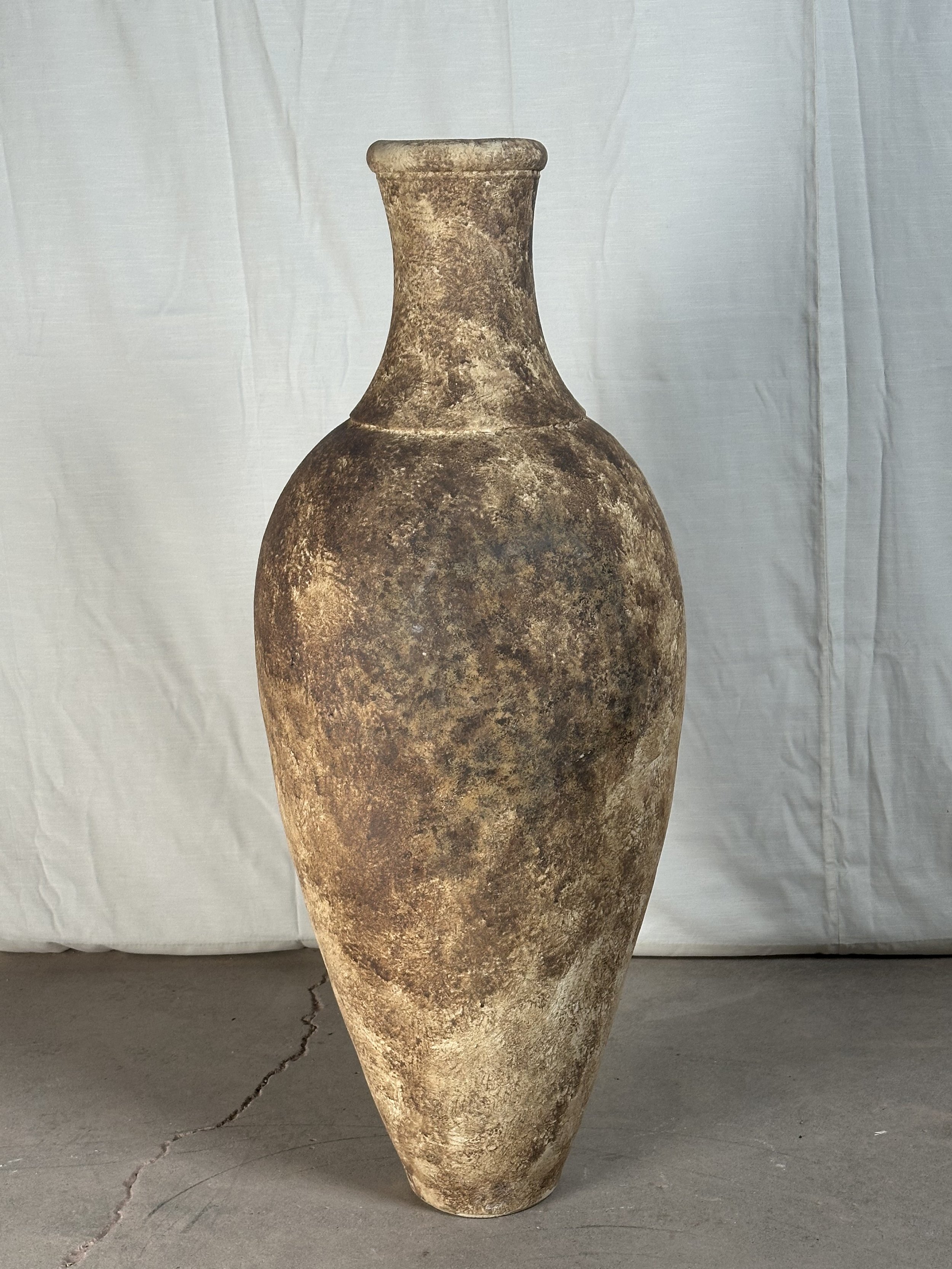 10. Mottled bottle  49"h, 21"w