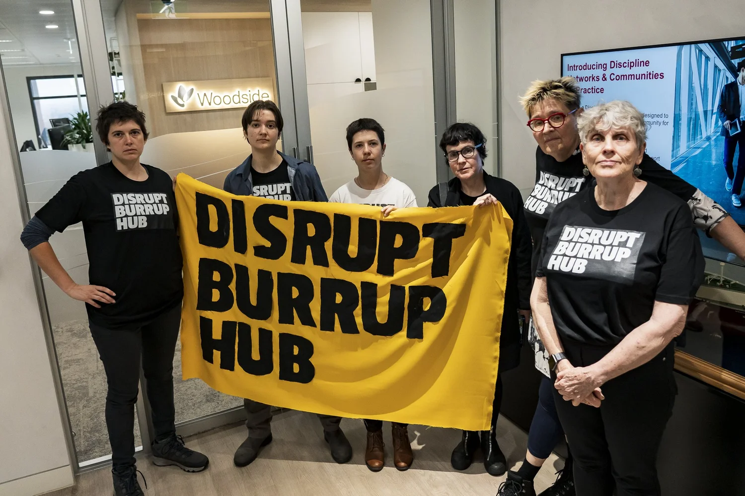 Burrup Protest Media release: Disrupt Burrup Hub campaigners occupy Woodside’s ...
