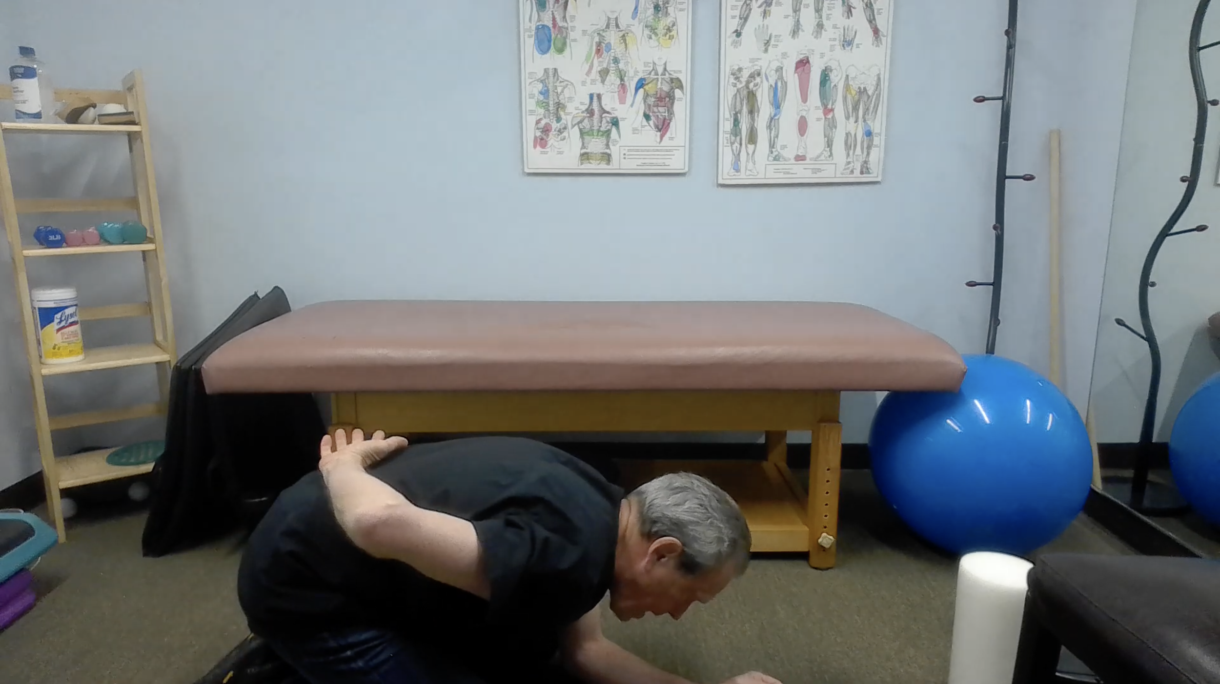 Lumbar Locked Rotation