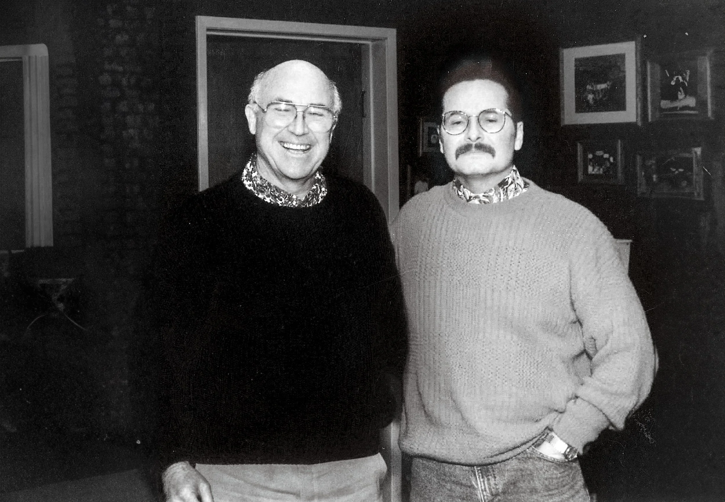 Pastor Chuck (left) &amp; David Rosales