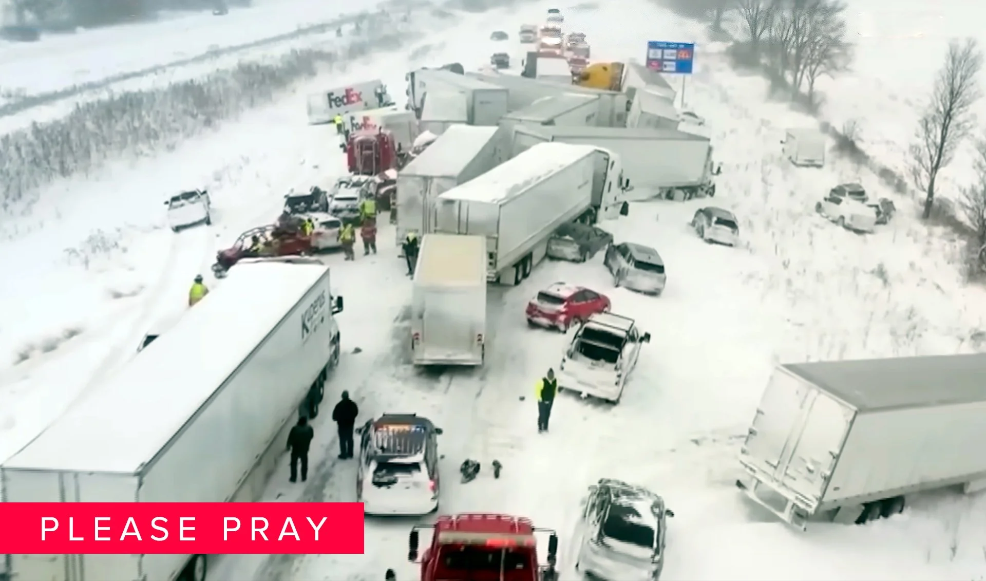 Please Pray: Those Impacted By Massive Snow And Ice Storm