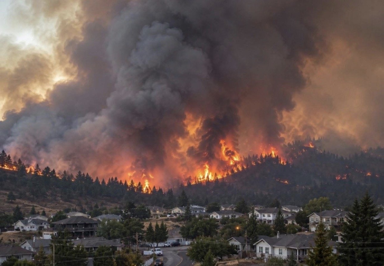 Pray for Relief From Spokane Fires