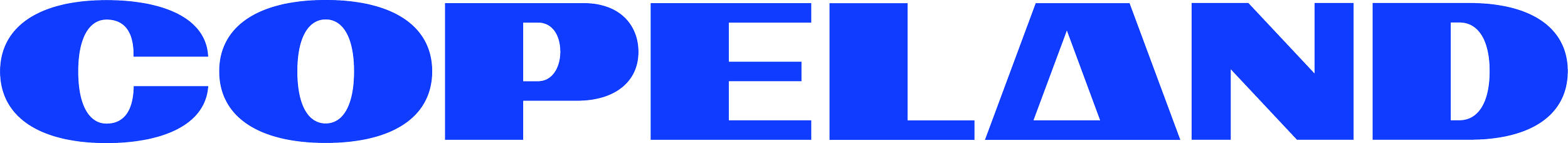 Large blue logo with the word 'COPELAND' in bold letters.