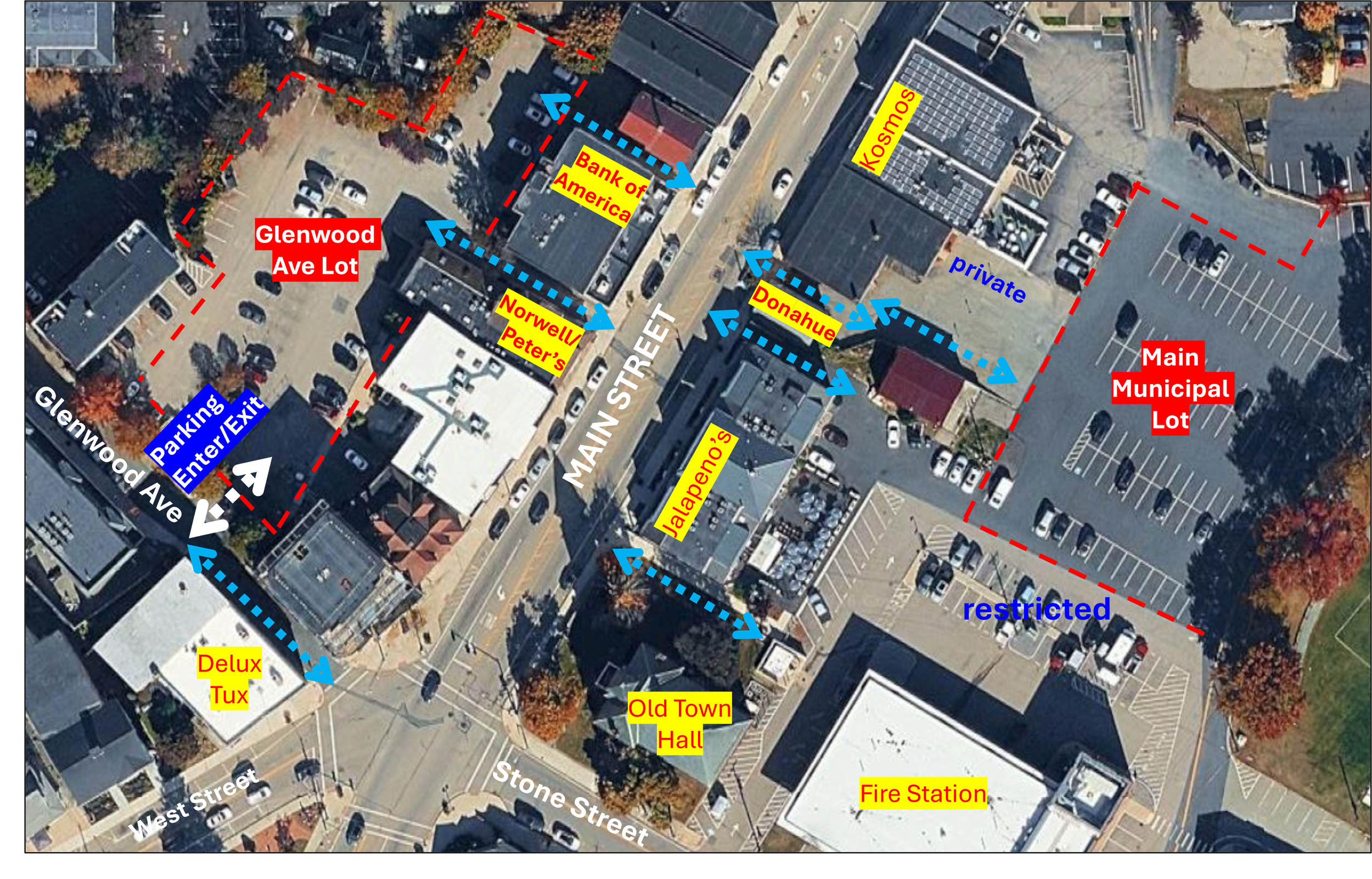 A Guide to Parking in Downtown Walpole