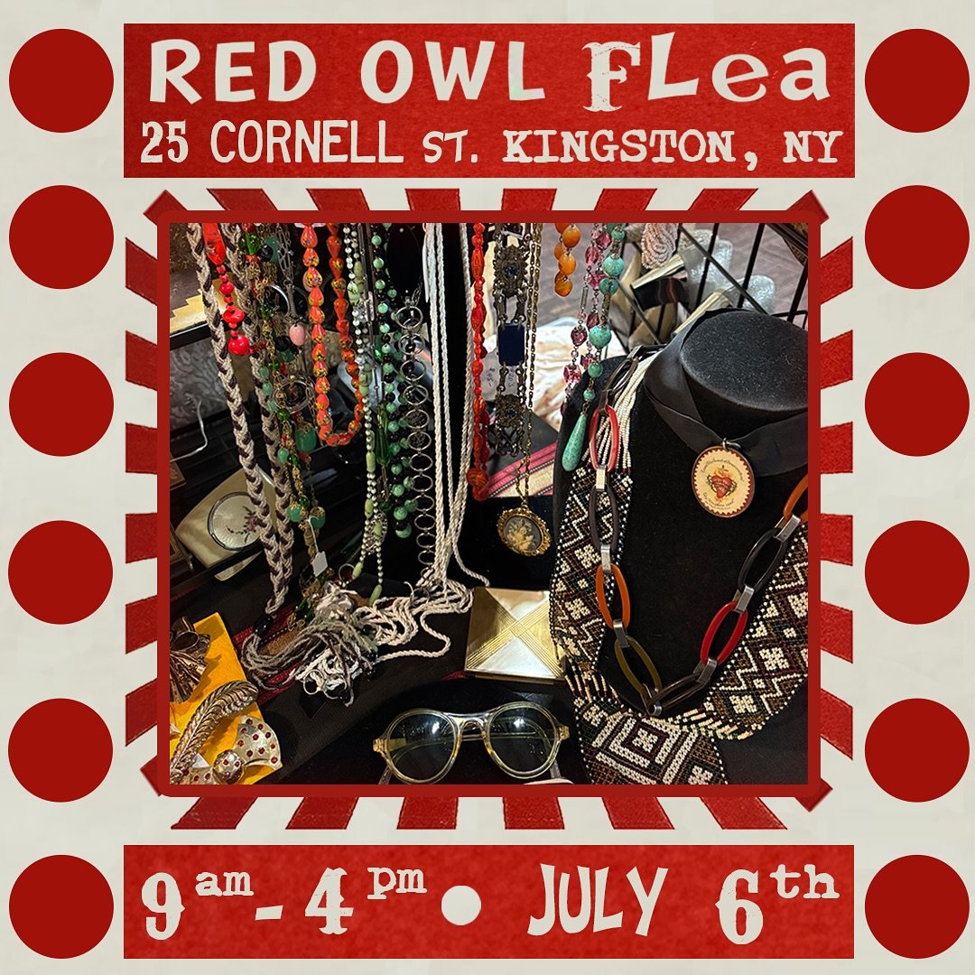 VENDOR SPOTLIGHT @hydenorhare_productions 
🔴🦉🎪
Lisa is an award winning costume designer who has collected vintage her whole life. She sells clothing and accessories that have been used on her many projects she has designed. Every piece has a stor