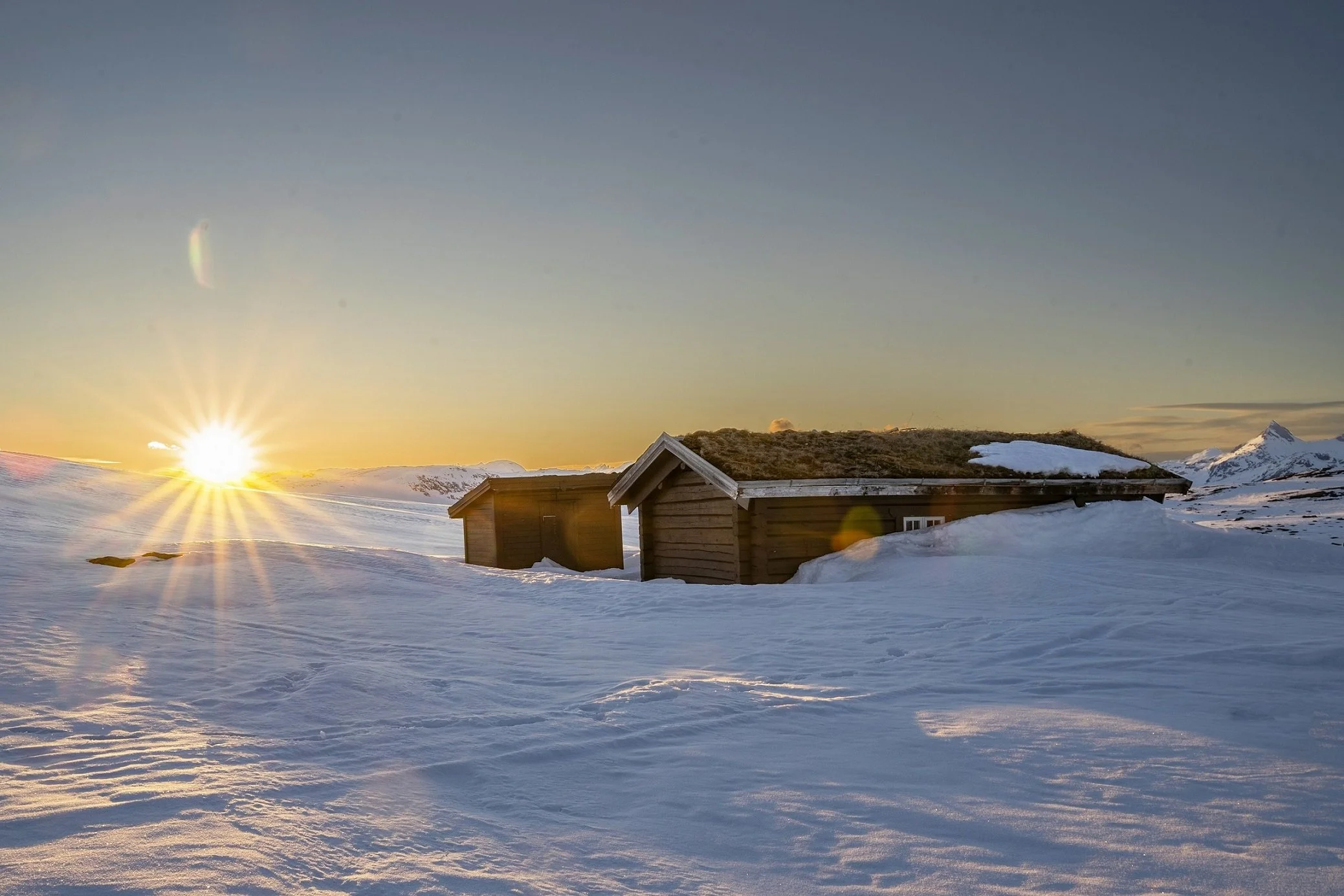Tømmerhytte ved Tyin til leie