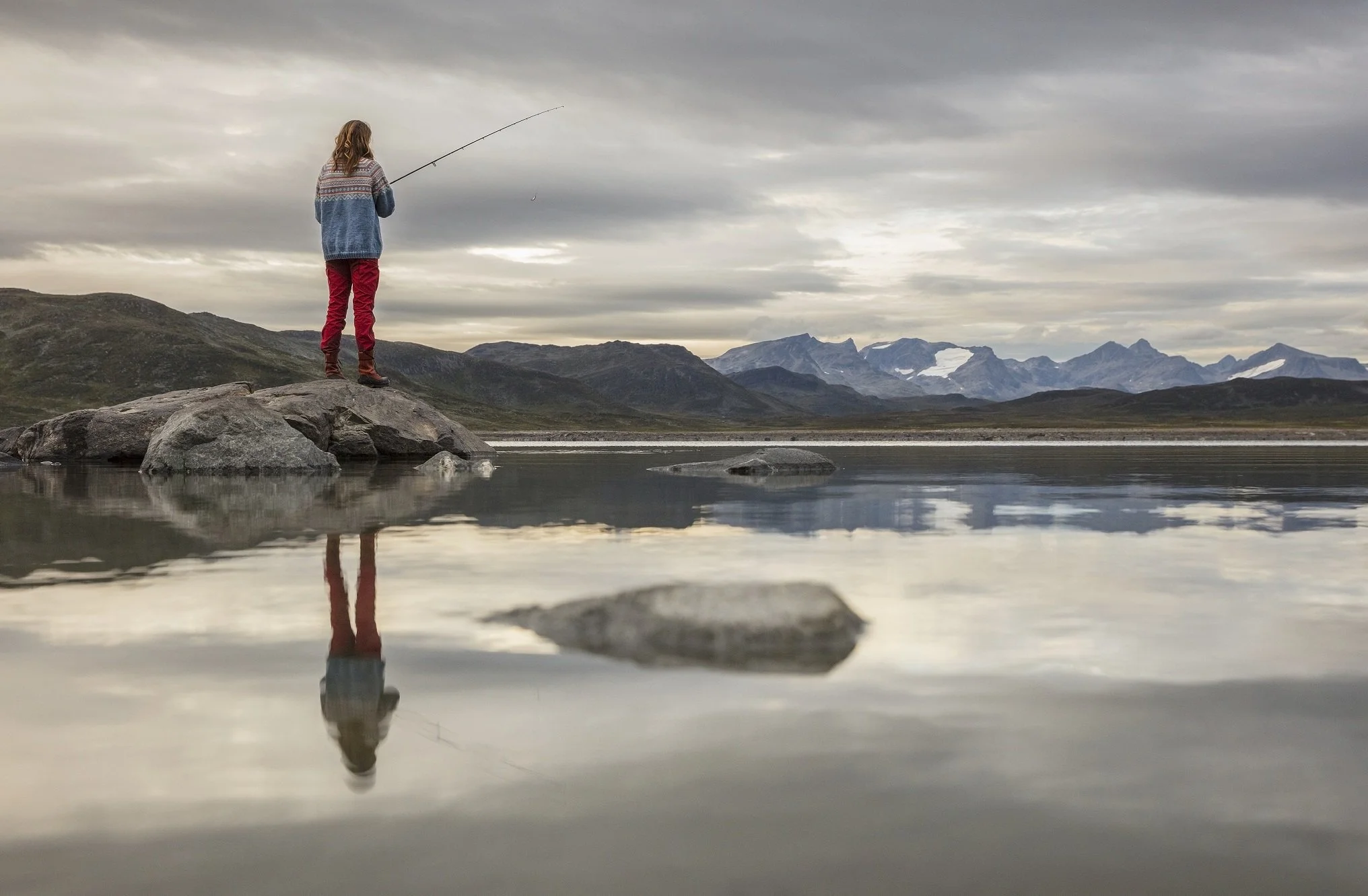 Ørretfiske ved Tyin og Jotunheimen