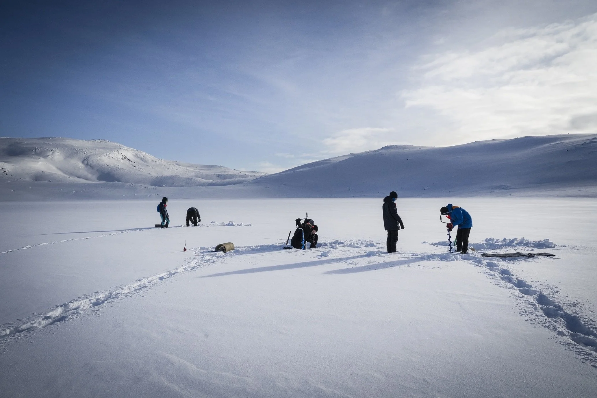 Guidet isfiske i området Tyin - Filefjell 