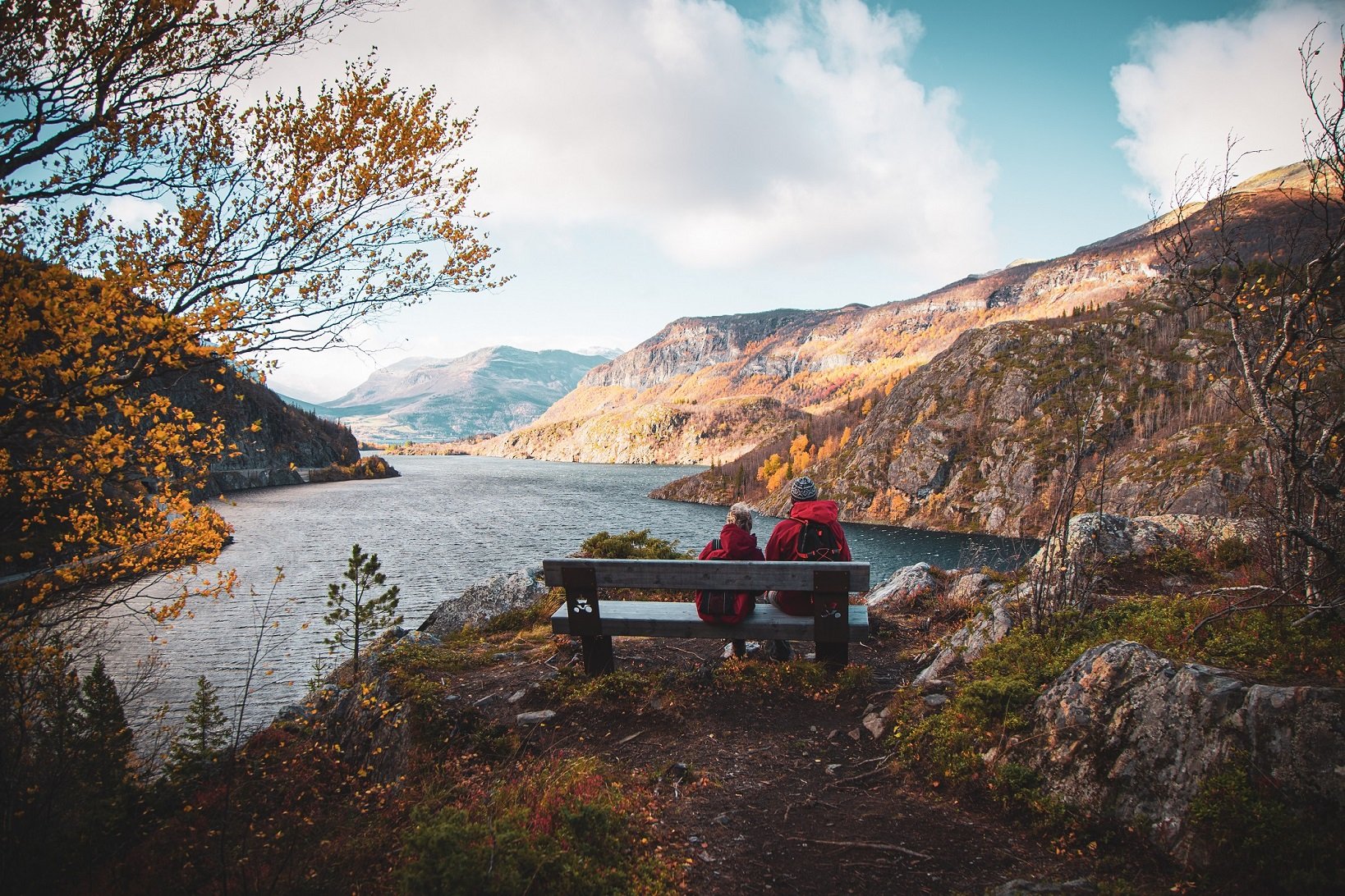 Kongevegen over Filefjell ved Kvamskleiva