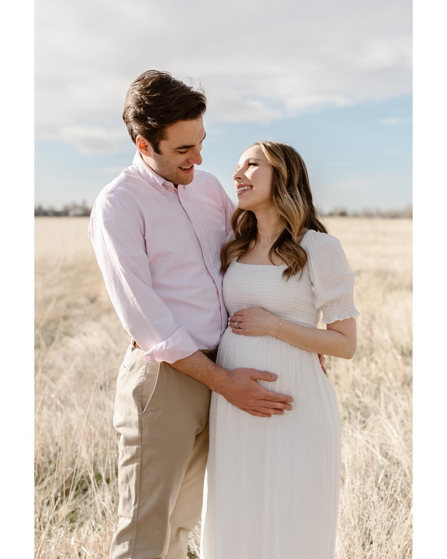 The big joys of getting to do what I do- watching my clients go through precious milestones 🤍 2023- Married 2024- Parents! Congrats Kayla and Nick- your little one will be so eternally loved 🤍 #coloradophotographer #coloradomaternity #springmaterni