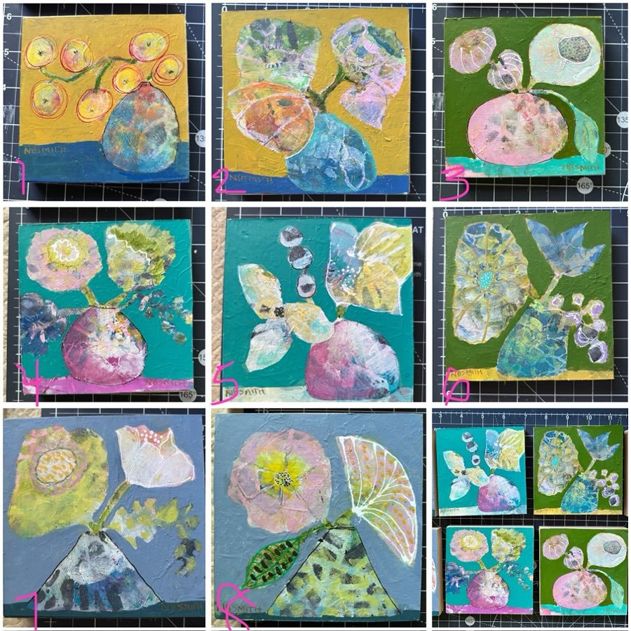 Which one is your favorite and why ??
Look for the purple numbers to the left and at the bottom of each image. 
I would love to hear your feedback