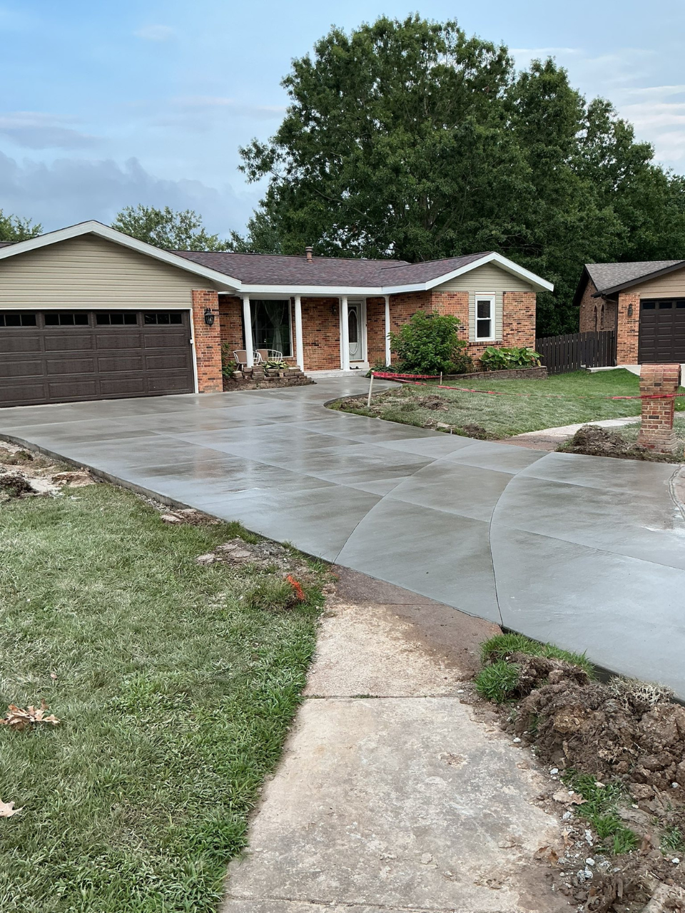 Concrete Driveway in St. Louis