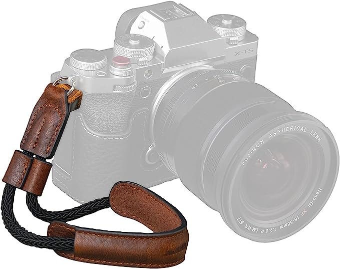 SMALLRIG Vintage Leather Camera Hand Strap