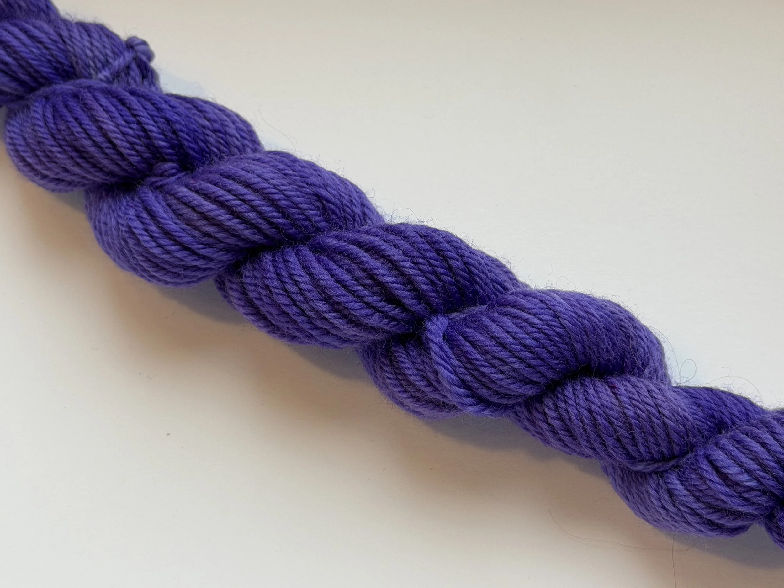 "Pin-Up Purple" - Hand Dyed Yarn