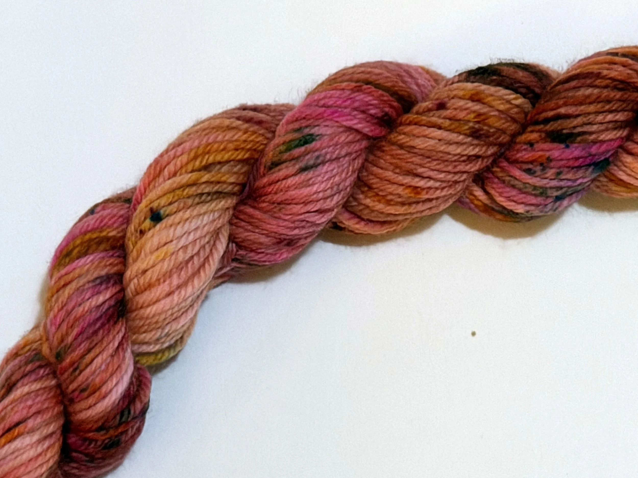 "Plumeria Paradise" - Hand Dyed Yarn