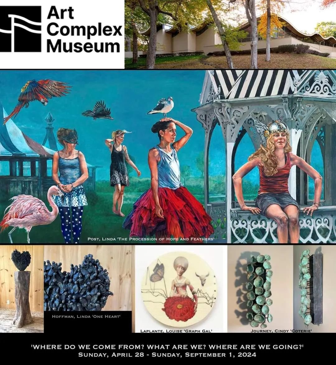 Delighted to have two works juried into this wonderful exhibition at the Art Complex Museum, in Duxbury Massachusetts.