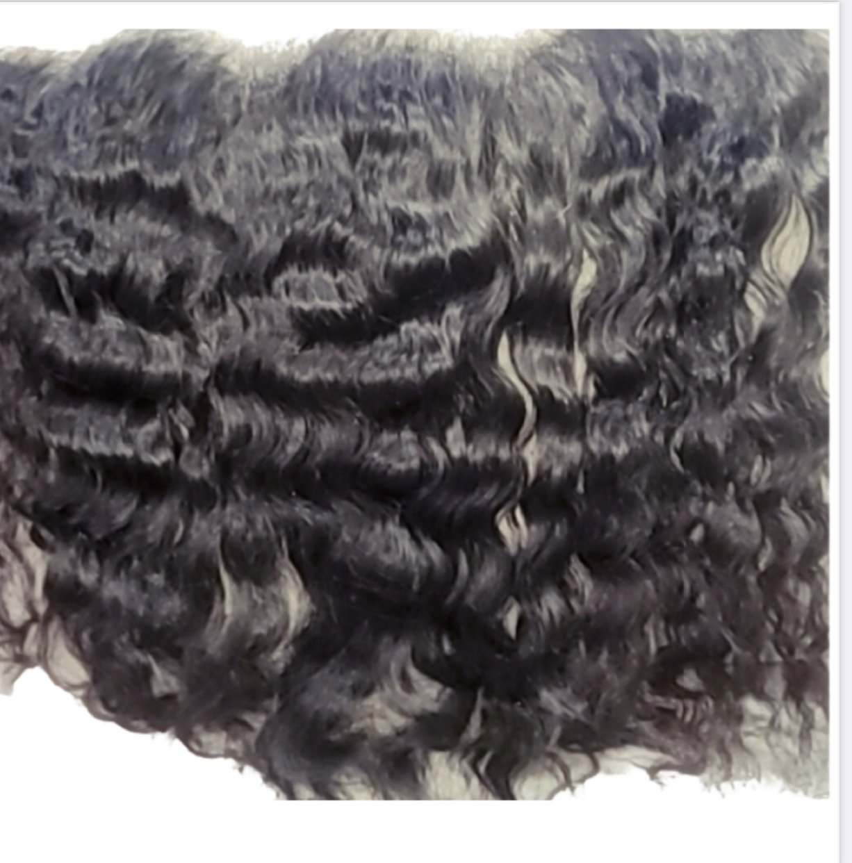 Raw Human Hair Frontals-Curly
