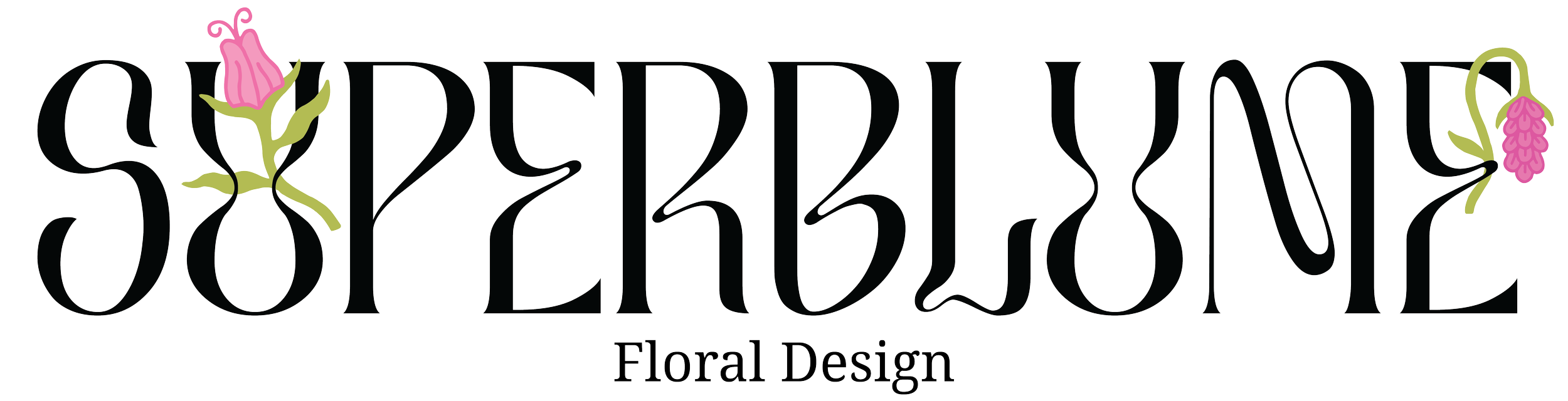 Superblume Floral Design Logo