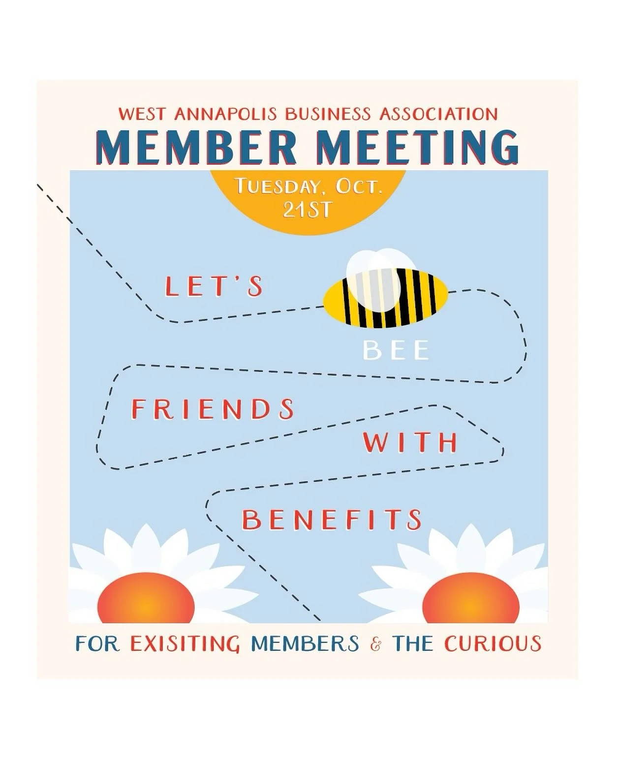 Friendly Reminder! Tuesday, October 21st at InGrano Restaurant from 5:00 to 6:30ish PM. 
If you are a current WABA member or considering joining the business association, please join us for our quarterly member meeting in West Annapolis.
The evenin