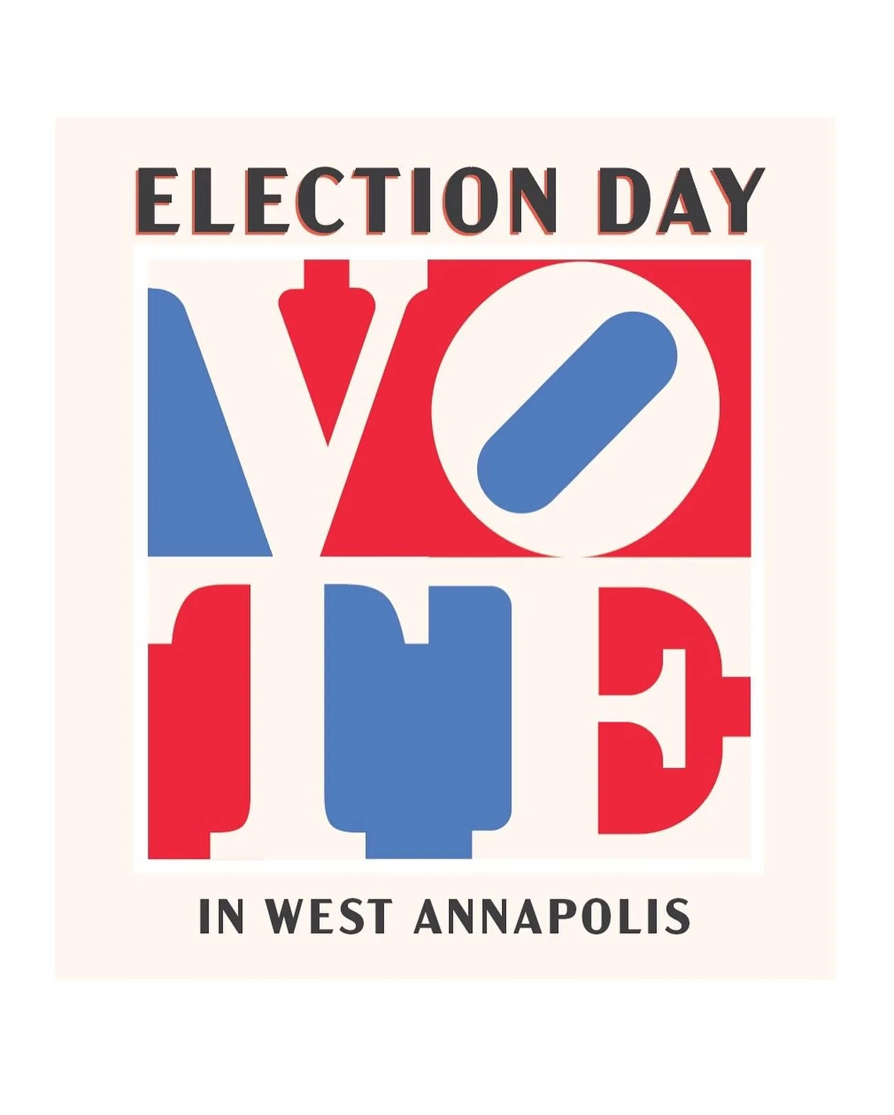 Good morning, West Annapolis &mdash; it&rsquo;s Time to Vote!
Take a moment to get out and vote for the future of our community &mdash; the neighborhoods, small businesses, and people who make West Annapolis such a special place to live, work, and vi