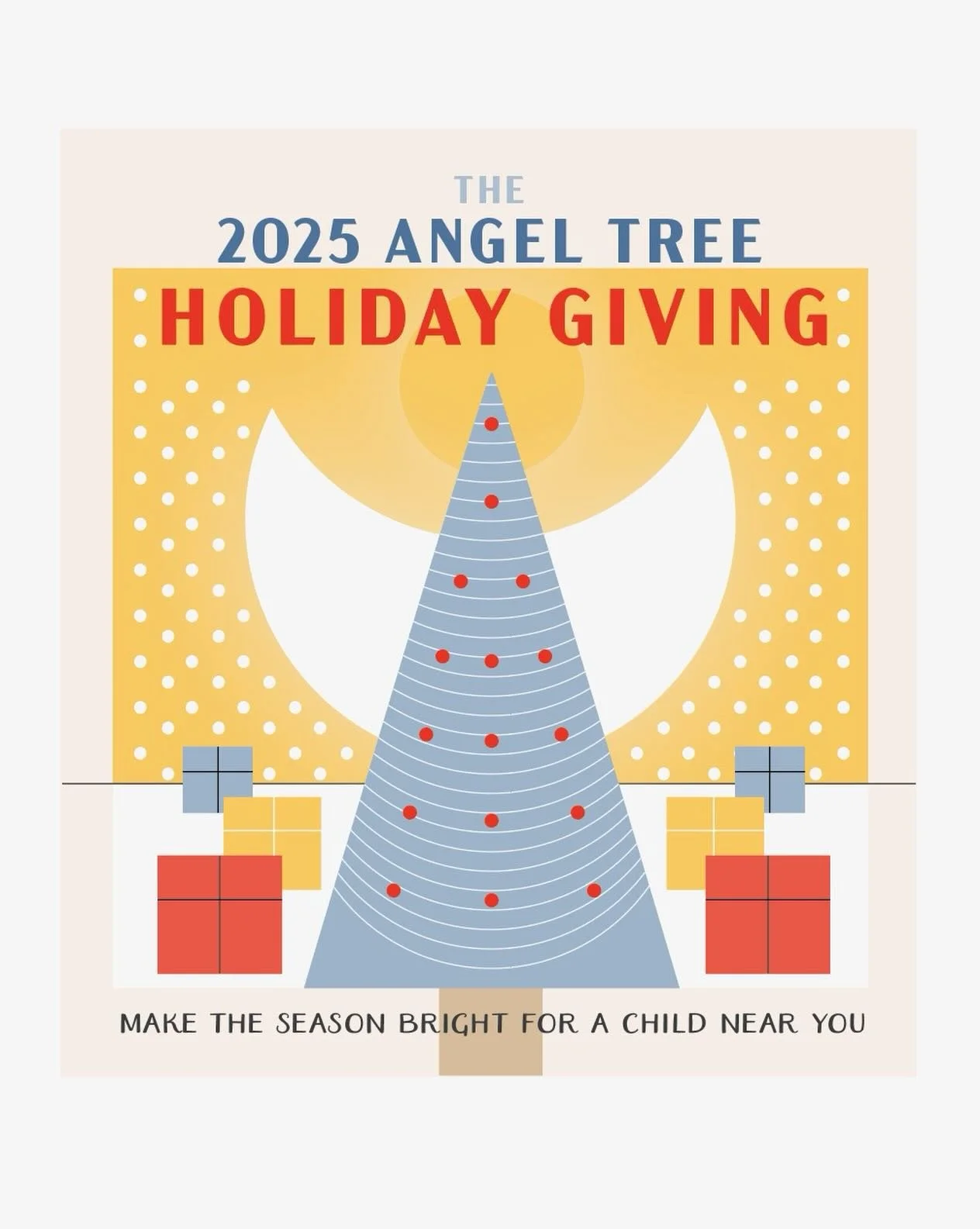 Every child deserves a little holiday magic.
It&rsquo;s time to help our community get through the season with love and generosity. The 2025 Angel Tree will bring food, warmth, and cheer to students from Tyler Heights ES, Georgetown ES, Bates Middle,