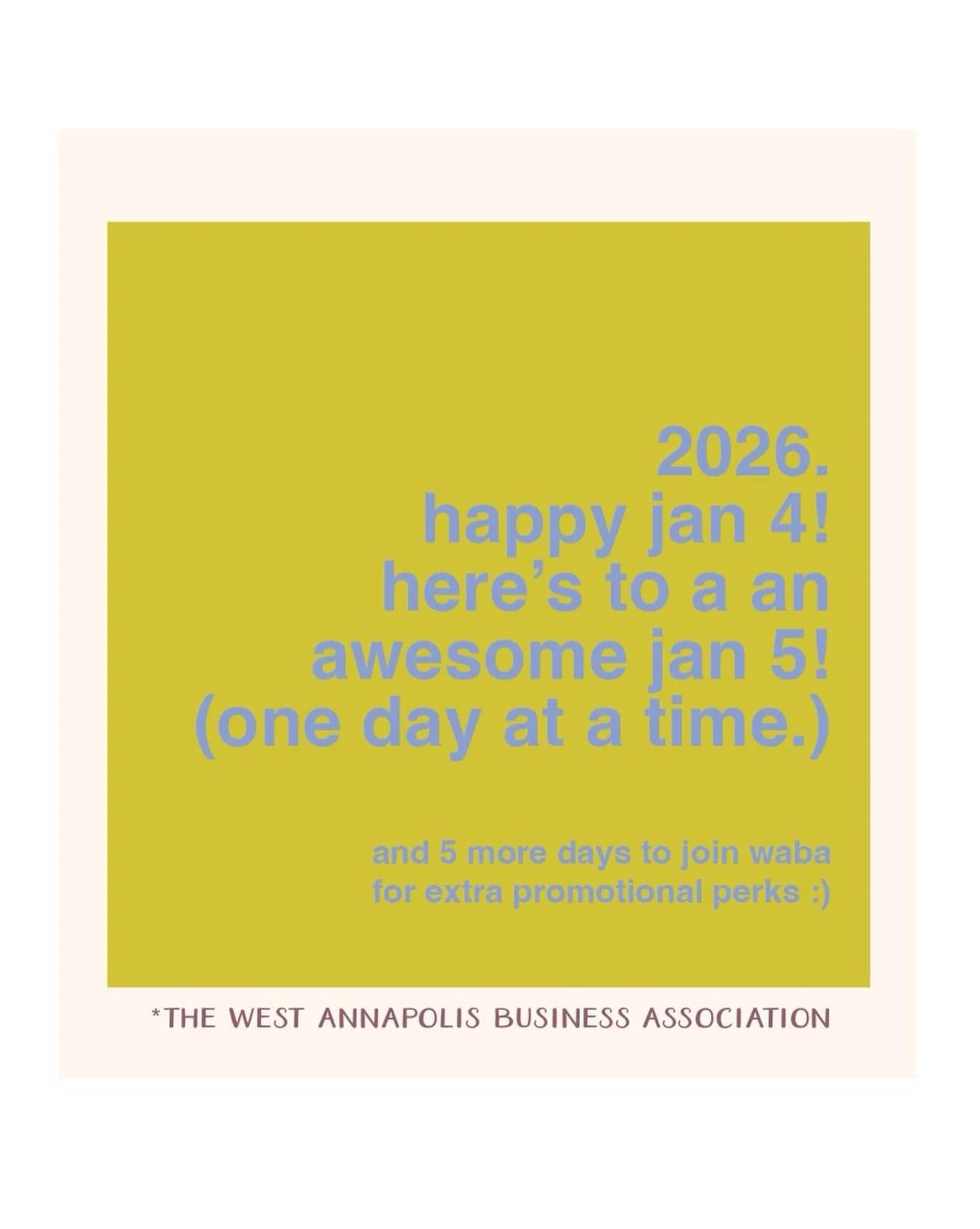 *WABA is Here to Help &mdash; Every Day!

Join or renew your WABA Membership for 2026 and take advantage of everything we offer to support you and your West Annapolis business:
&bull; Social media sharing to our 8K+ followers
&bull; Networking &amp; 