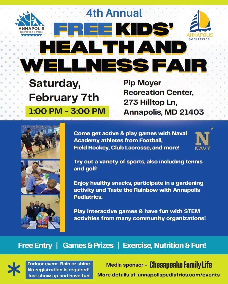 More details at www.annapolispediatrics.com
#WABAMember #WestAnnapolis #GreatThingsHappenHere