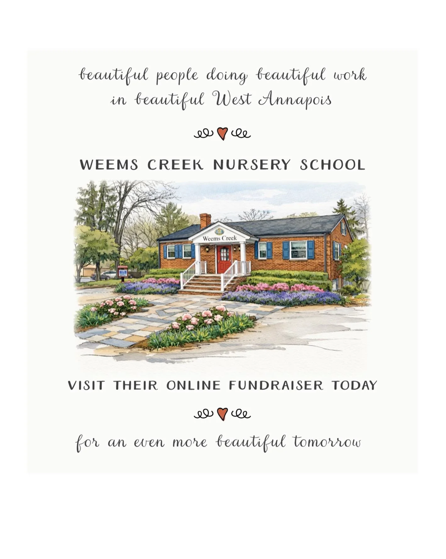 For more than 50 years, Weems Creek Nursery School has been part of the fabric of West Annapolis. Generations of families have walked through that red door &mdash; and this year, the community voted it Best Preschool in Annapolis.

Now we&rsquo;re dr