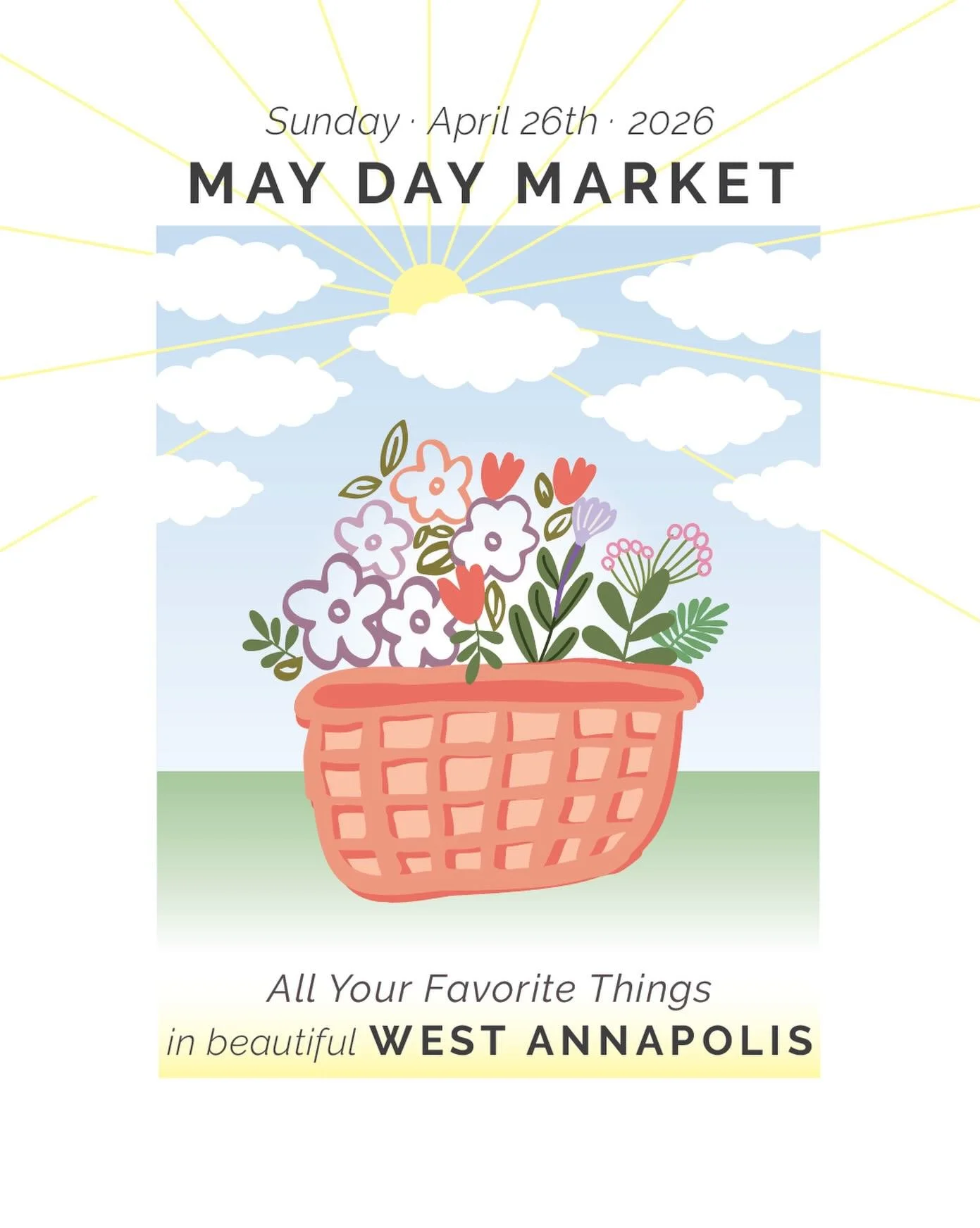 All your favorite things will be in beautiful West Annapolis 🌸

The West Annapolis May Day Market is just 2 days away, and our incredible vendors are ready to shine!

Be sure to check the tags in this post to discover some of the amazing makers, gro