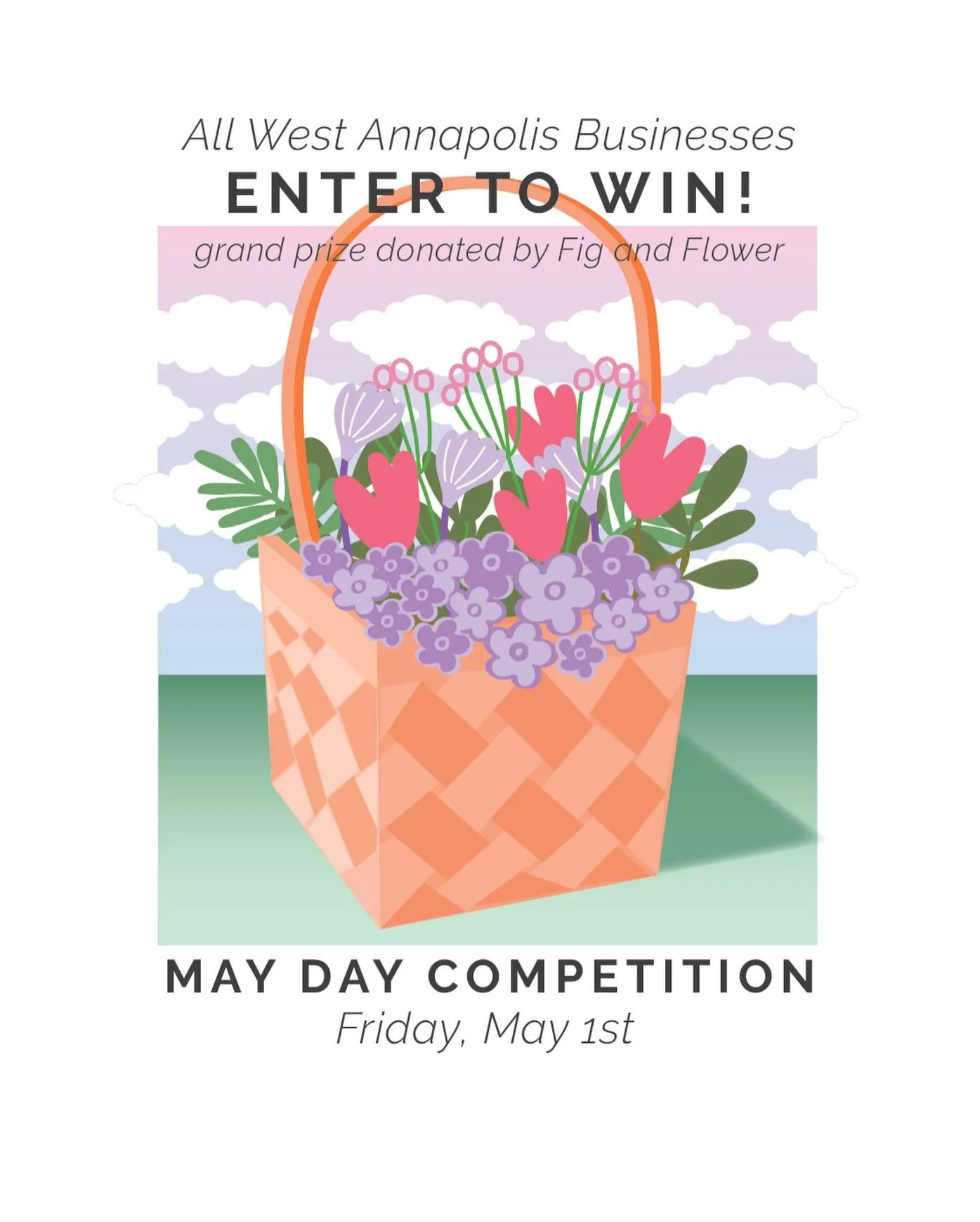 May 1st is Almost Here &mdash; Let&rsquo;s Get Arranging! 🌸

It&rsquo;s time to celebrate May Day in West Annapolis! Businesses are invited to decorate their doors or entryways with a beautiful May Day floral display and join in this charming tradit