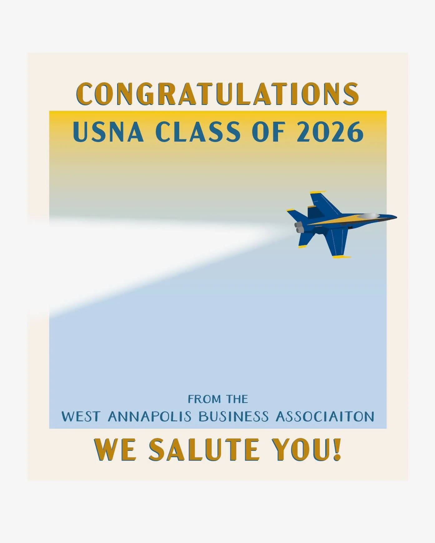 After an unforgettable week in Annapolis &mdash; from the incredible Blue Angels soaring overhead to the celebrations across the Yard &mdash; we want to congratulate the graduating class of United States Naval Academy! ⚓️

To the graduates: thank you