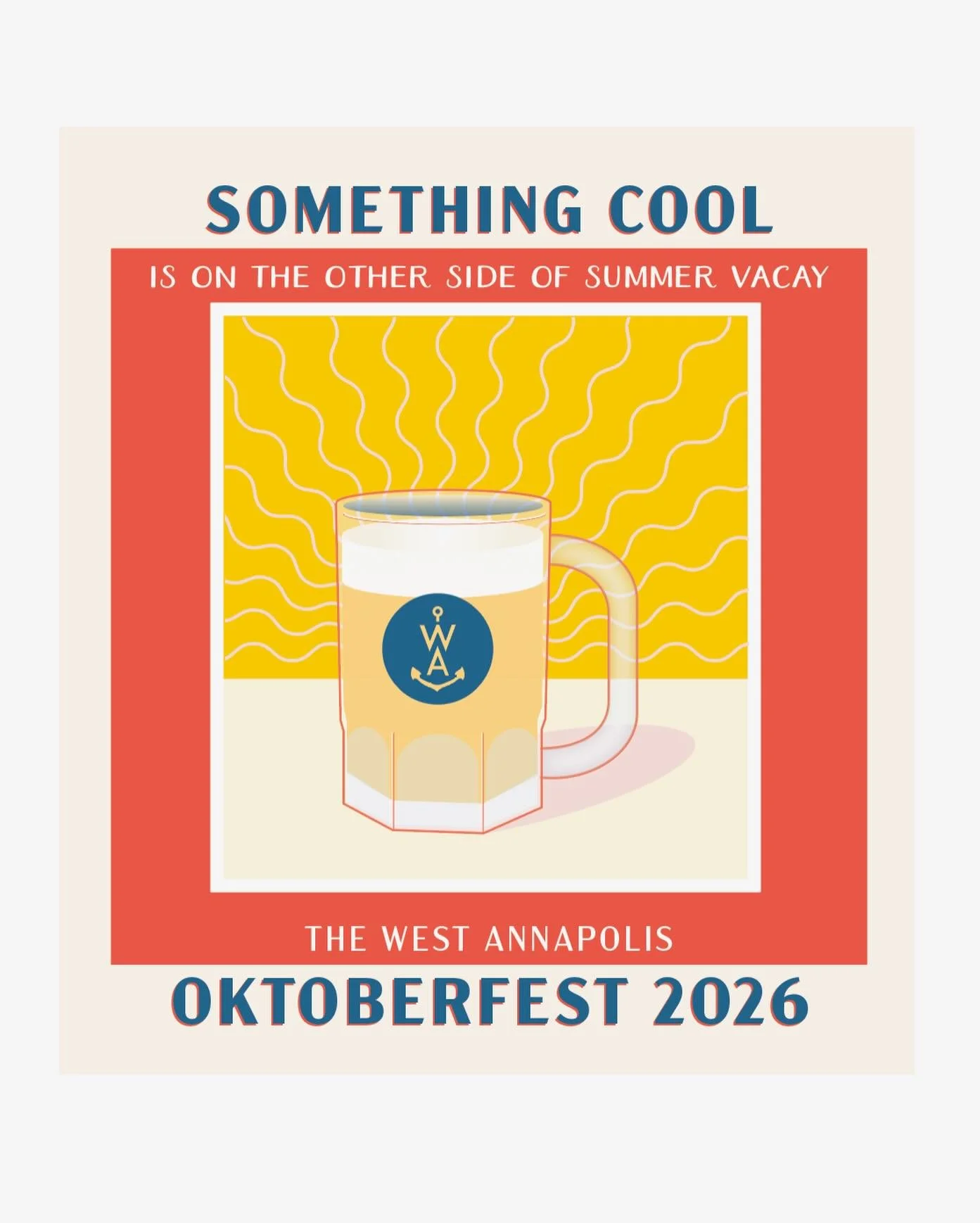 Something cool is waiting on the other side of summer vacay&hellip;

West Annapolis Oktoberfest 2026 is coming in hot (well&mdash;actually cool 😄), and just a reminder&hellip; it happens in SEPTEMBER&mdash;so it&rsquo;s closer than you think!

Cold 