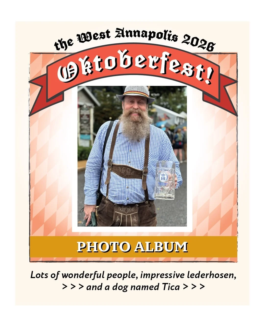No wind or rain could keep you away from this epic yearly party in the streets!

Such a great day! Wonderful people, impressive lederhosen, warm food, cold beer, and cute pups.

Thank you to everyone who came out and made the West Annapolis Oktoberfe