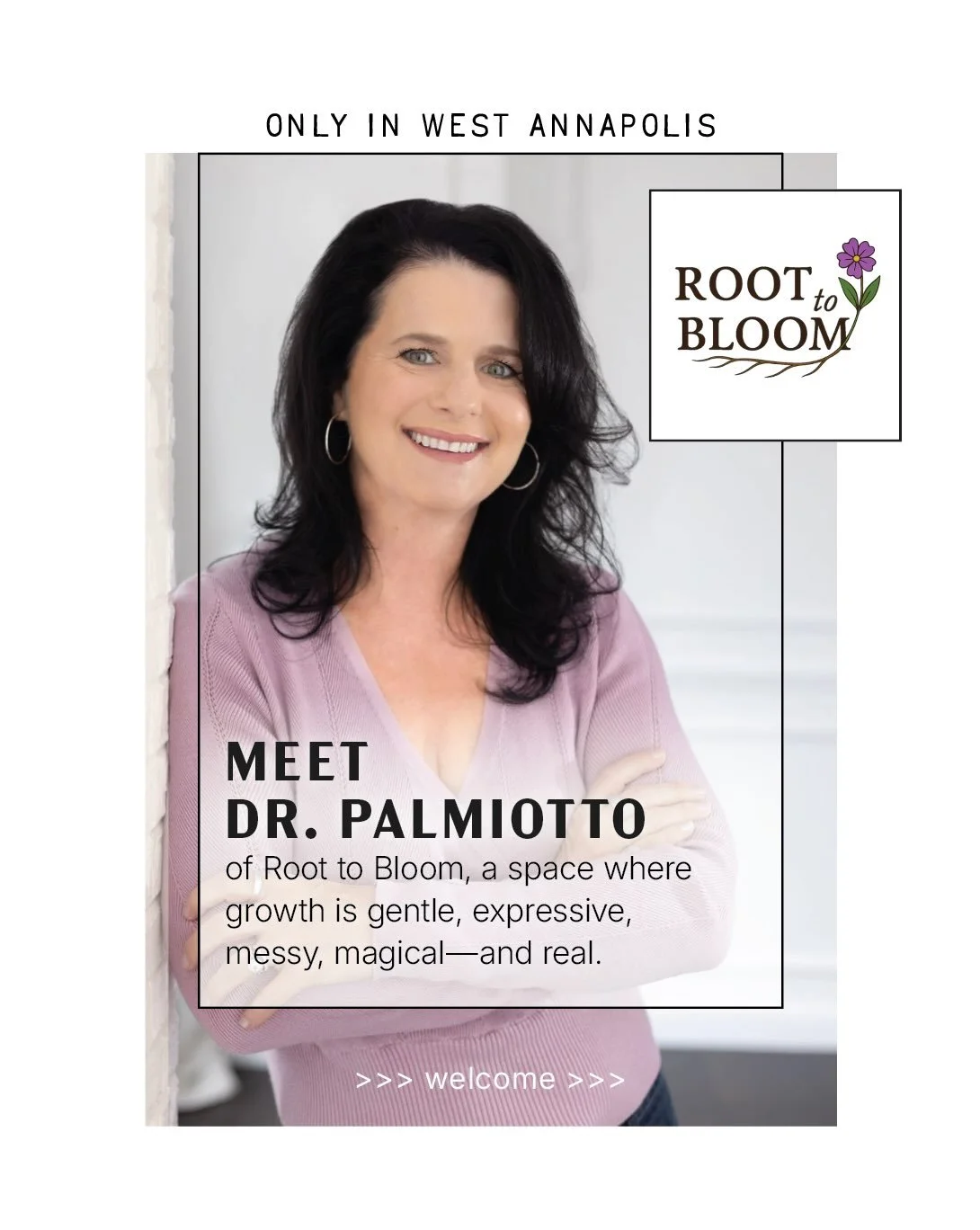 We&rsquo;re so happy to feature Root to Bloom, a West Annapolis space where creativity, connection, and personal growth come together in meaningful ways.

We especially love the way Root to Bloom makes room for the complicated, beautiful work of grow