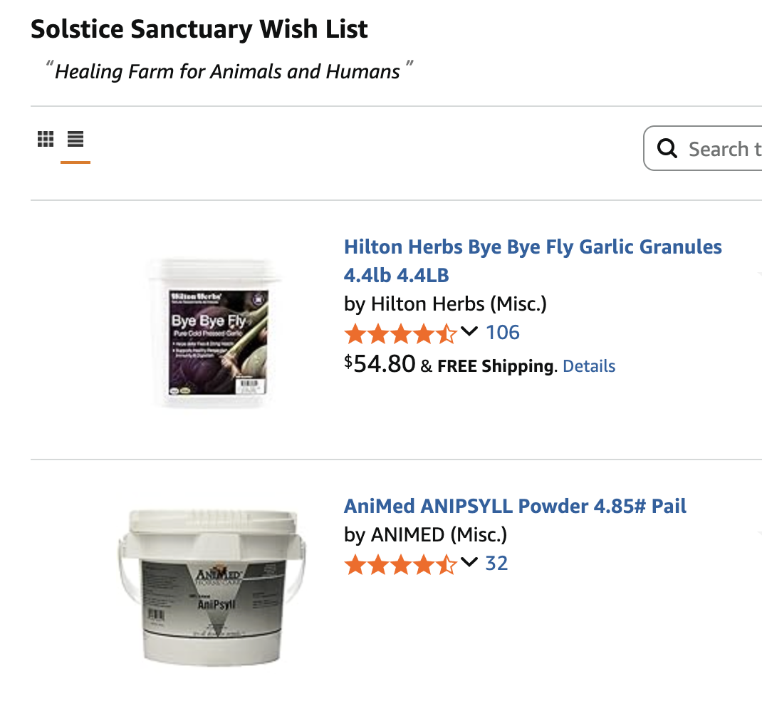 Amazon Wish List