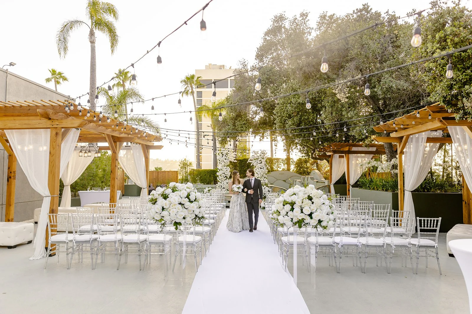 Wedding Ceremony at the Hill LA