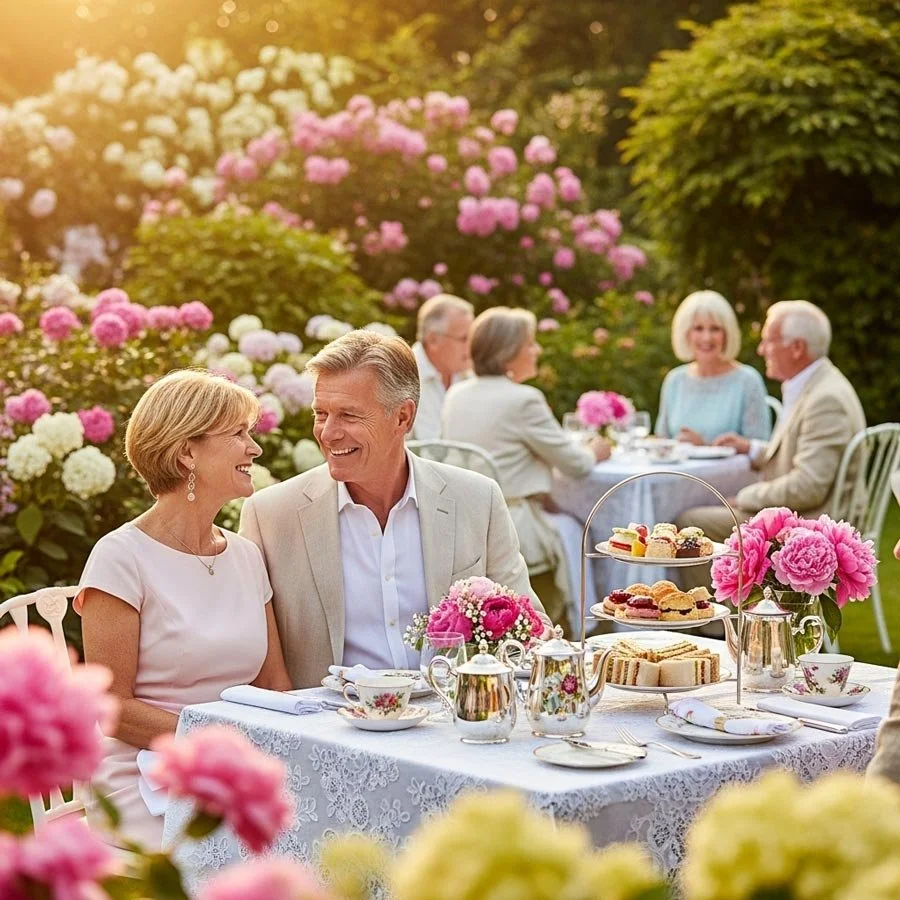 afternoon tea idea for anniversaries