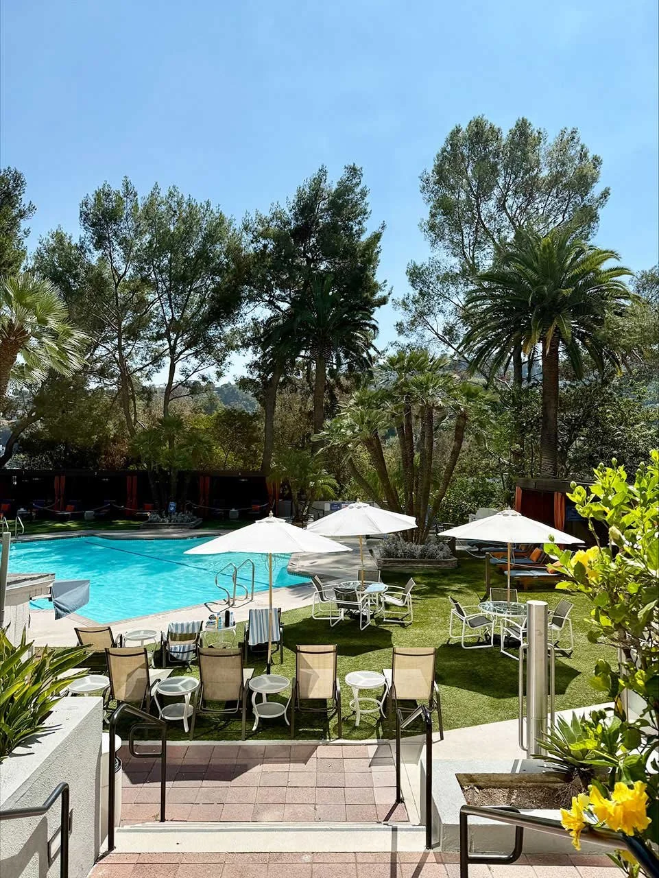 Outside Space in a Hotel