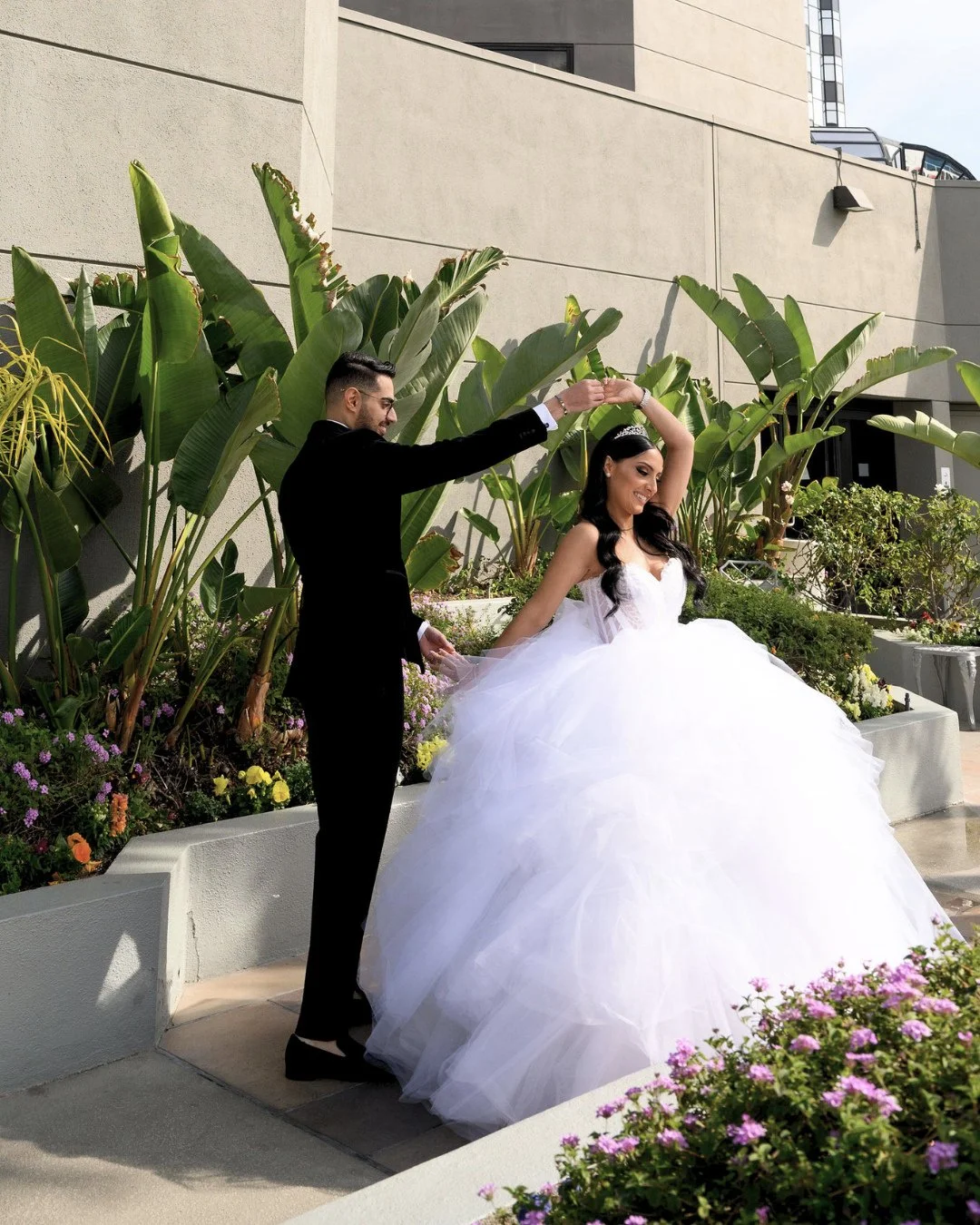 There is this idea that a small wedding means settling. That without 150 guests and a full ballroom, it won't feel like a real wedding.⁠
⁠
It will. It absolutely will.⁠
⁠
Our Sierra Courtyard has hosted weddings with just a handful of people, and it 