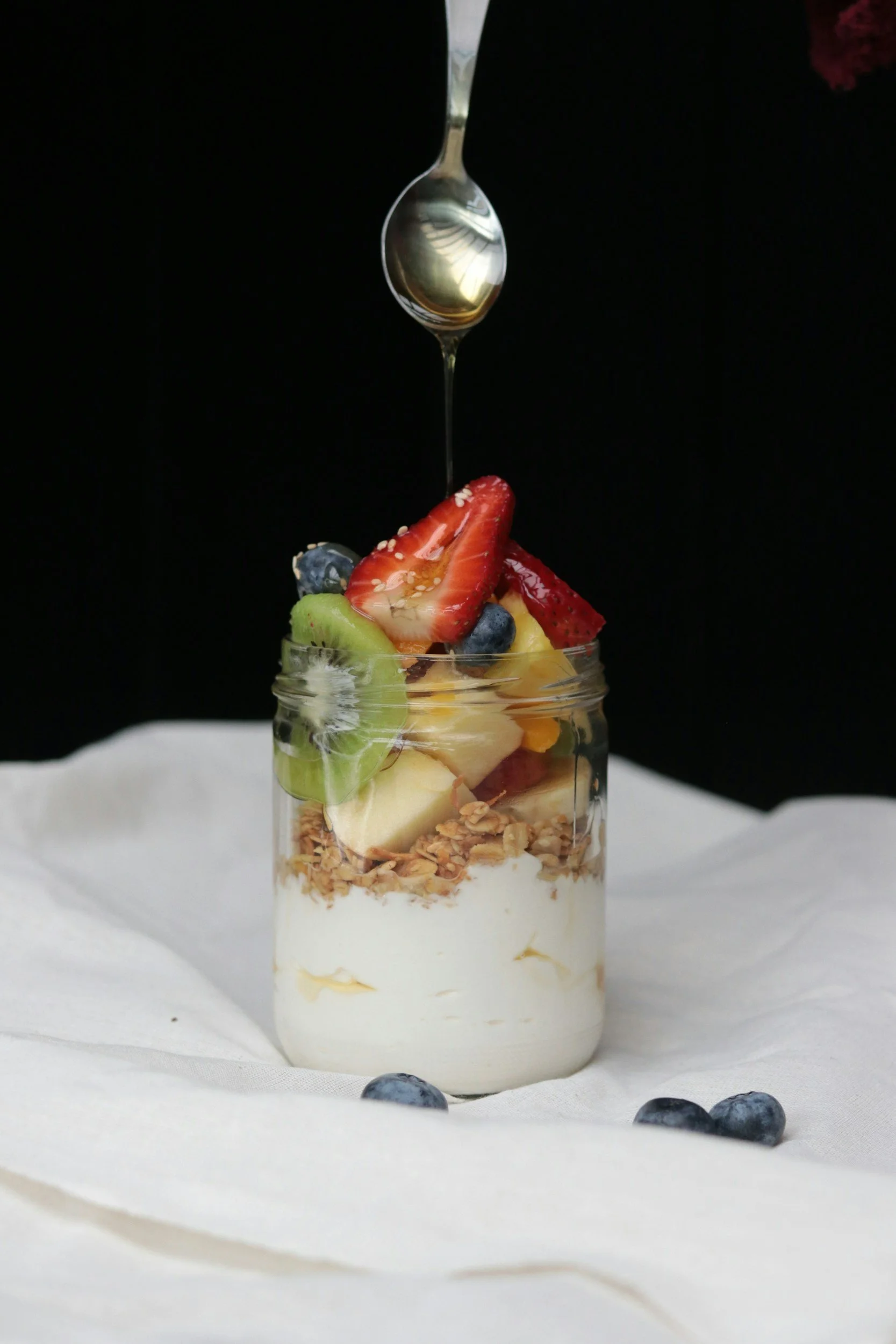 yogurt with fruits