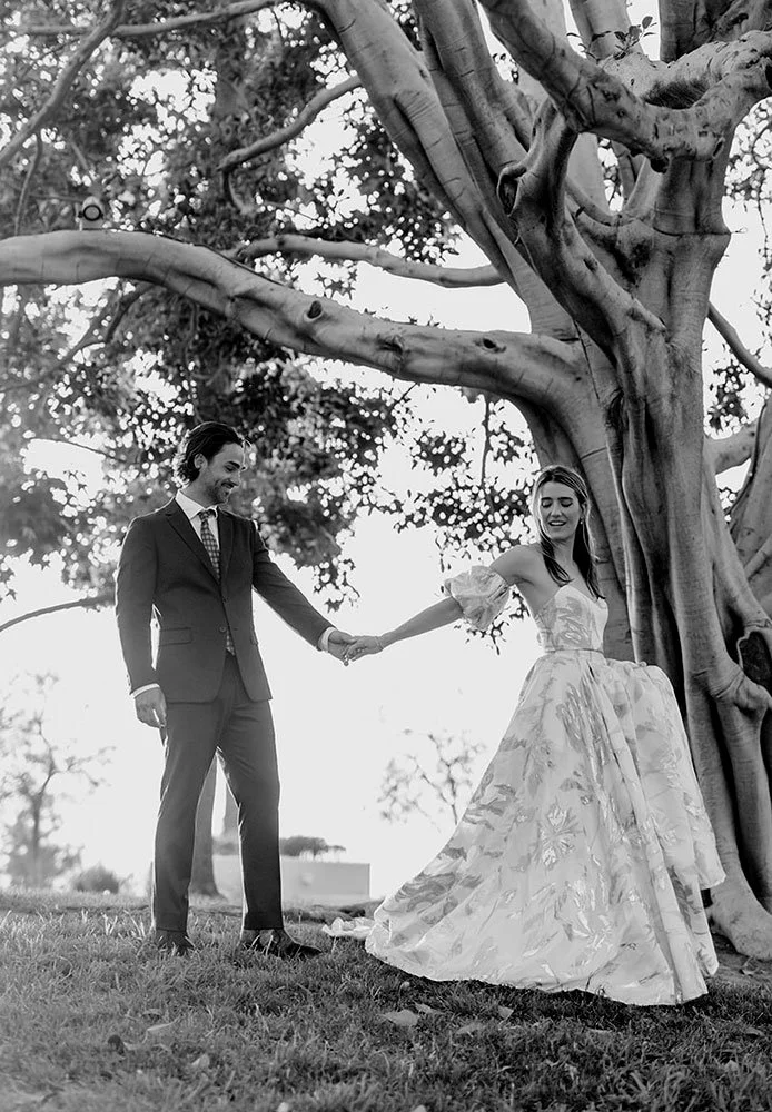 couple at the Hill Los Angeles