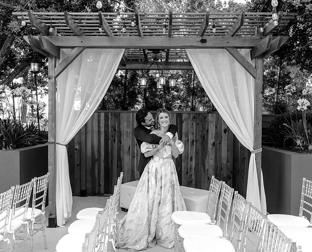 couple at Sierra Courtyard