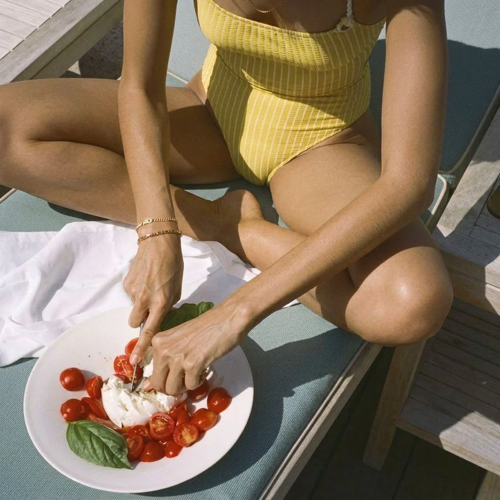pool day pass with poolside food