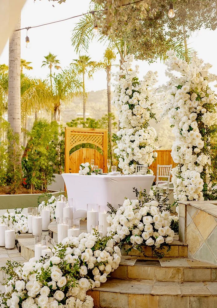 minimalist garden venue