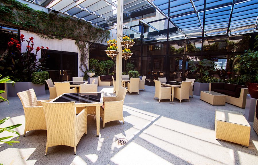 Hotel venue outdoors