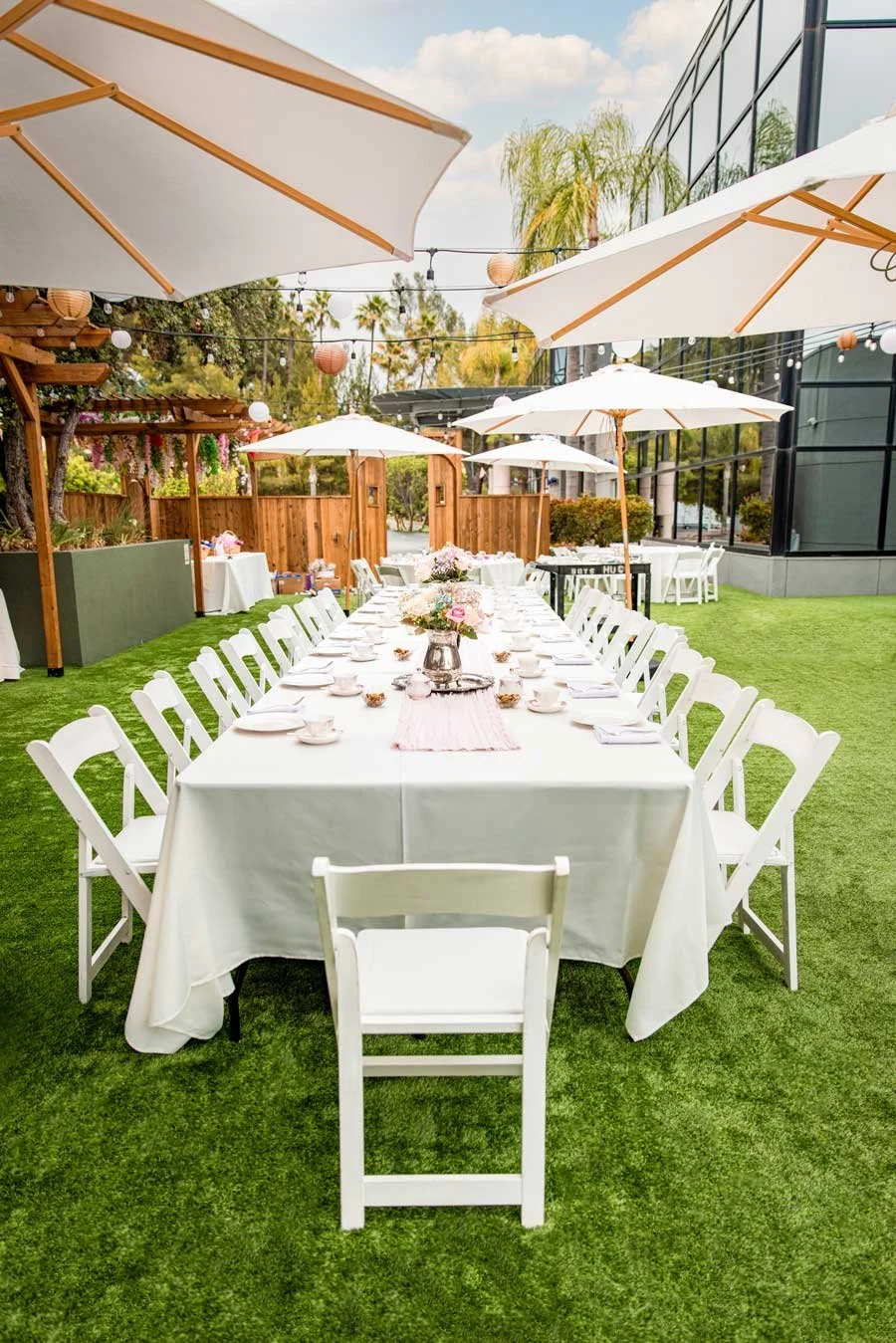 Afternoon Tea Garden Los Angeles